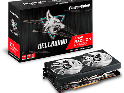 PowerColor製 Radeon RX 6600 搭載 グラフィックボード 発売