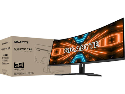 GIGABYTE社製 34インチ 1500R ゲーミングディスプレイ 発売