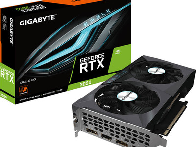 GIGABYTE製 GeForce RTX 3050 搭載 グラフィックボード 発売