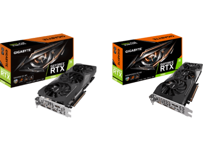 GIGABYTE社製 NVIDIA GeForce RTX 2080 搭載グラフィックボード発売