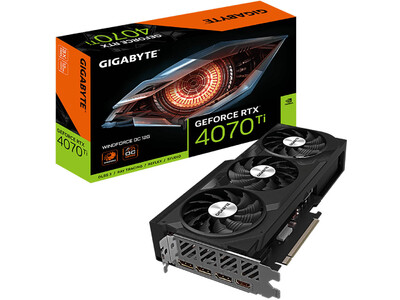 高冷却3連ファン搭載の GeForce RTX 4070 Ti 搭載 グラフィックボード 発売 GIGABYTE製