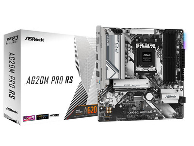 A620チップ搭載MicroATXマザーボードとM.2 SSDを4枚搭載できるPCIe5.0増設ボード発売 | ASRockから