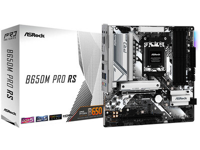 PCIe Gen5x4 M.2ソケット・2.5GB/s LAN搭載 B650チップMicroATXマザーボード発売 | ASRockから