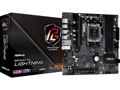 【ASRock】AMD B650チップセットのMicro ATX ゲーマー向けエントリーモデル マザーボード『B650M PG Lightning』発売