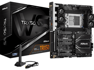 【ASRock】PCIe Gen5スロットを3基搭載した、Threadripper 7000シリーズ対応ワークステーション向けマザーボード『TRX50 WS』発売