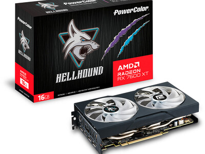 【PowerColor】Radeon RX 7600 XT 高冷却デュアルファン搭載グラフィックボード『RX7600XT 16G-L/OC』発売