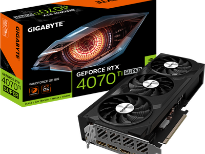 【GIGABYTE】GeForce RTX 4070 Ti Super 高冷却3連ファン搭載オーバークロックグラフィックボード『GV-N407TSWF3OC-16GD』発売