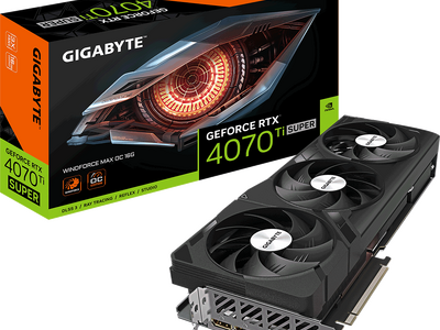 GIGABYTEから、GeForce RTX 4070 Ti Super 高冷却3連ファン搭載オーバークロックグラフィックボード『GV-N407TSWF3MAX OC-16GD』発売