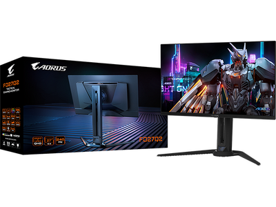 GIGABYTEから、27インチ QHD(2560x1440) ゲーミングモニター 2機種発売 有機EL『AORUS FO27Q2』、液晶『GIGABYTE GS27Q X』ドスパラ専売