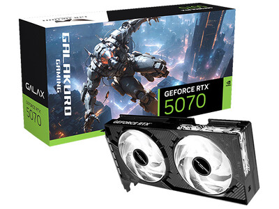 玄人志向とGALAKURO GAMINGから、GeForce RTX 5070 デュアルファン搭載