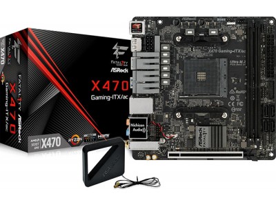 ASRock社製 X470チップセット、A320チップセットのMiniITXマザーボードを5月18日に発売