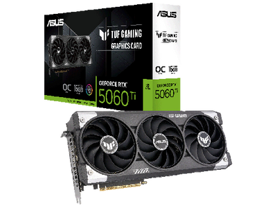 ASUSから、GeForce RTX 5060 Ti 搭載グラフィックボードを8製品発売