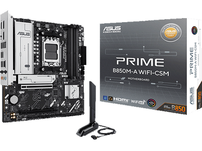 ASUSから、B850チップセット搭載 MicroATXマザーボード『PRIME B850M-A WIF...