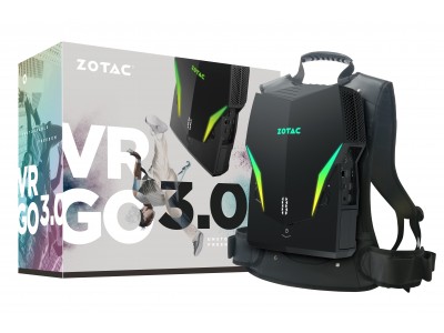 ZOTAC、最新のVR体験に向けてアップグレードされたバックパック型PC「VR GO 3.0」を発売