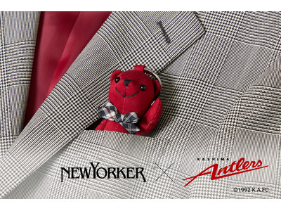 ニューヨーカー×鹿島アントラーズ 【アントラーズ レッド ベアチャーム】が登場！公式通販サイト「NYオン...