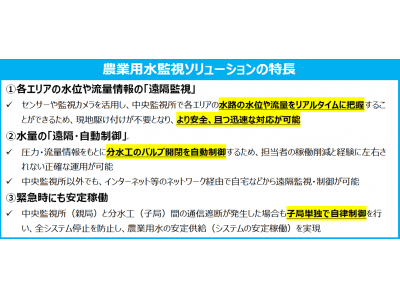 農業用水監視ソリューションを滋賀県へ導入！