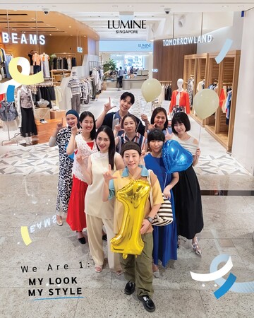 【開業1周年記念イベント】オープンから1年！特別記念イベントにVIP含む3千人超えが来場！ルミネのグローバル旗艦店、ルミネシンガポールが開業1周年