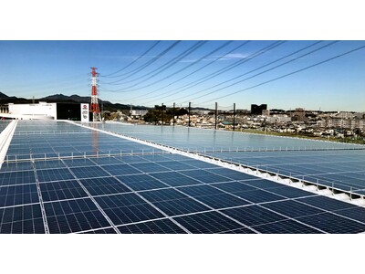 日本ベネックス、神奈川県伊勢原市にてFIP移行を前提とした572kWの屋根借り太陽光発電所を稼働