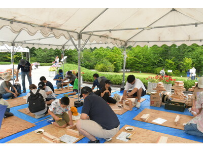 山の恵みに触れて、感じて「信州 山の日」木工体験開催｜国営アルプスあづみの公園【大町・松川地区】