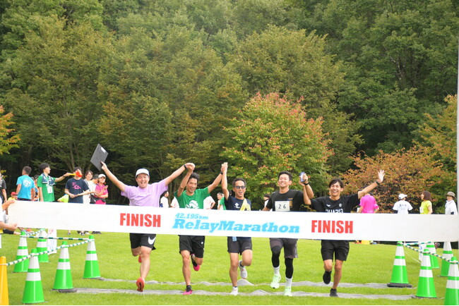 つなげるタスキ、深まる絆「リレーマラソン2025」開催｜国営アルプスあづみの公園【大町・松川地区】