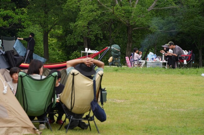 大野極楽寺公園キャンプフィールド　デイキャンプ利用スタート