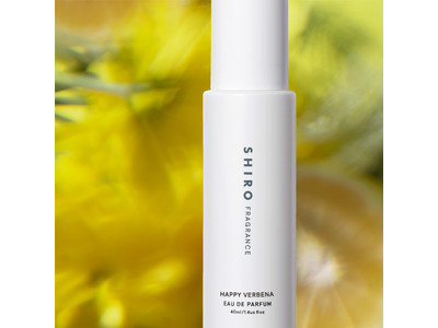 世界中がハッピーな香りにつつまれますように 東日本大震災の復興支援として発売した『ハッピーヴァーベナ』が限定フレグランスから再登場