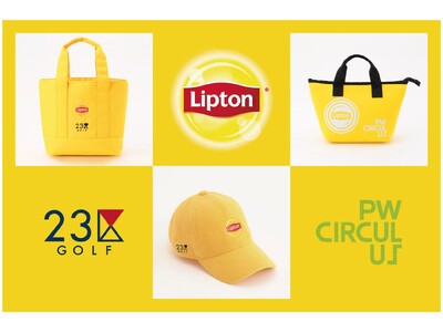 『２３区GOLF』と『PW CIRCULUS』 世界No.1のTeaブランド※「Lipton（リプトン）」と初コラボレーション！