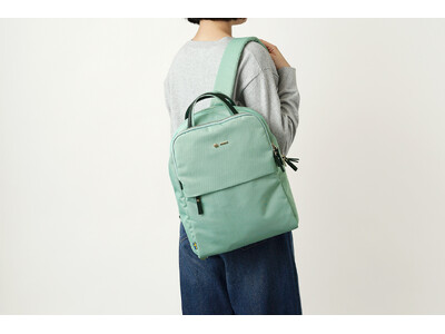 【moz(モズ)】毎日を彩る春のWEB限定色「ペールミント」が新登場！PC収納や機能的ポケットなど大人の「欲しい」を凝縮。洗練された機能美と共に、仕事もプライベートもmozと一緒に毎日を軽やかに。