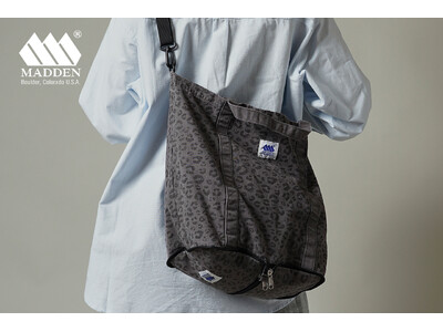 【MADDEN（メデン）】現代のライフスタイルに最適化された、折りたためる本格キャンバストート「CANVAS FUNNY TOTE BAG」が新登場！