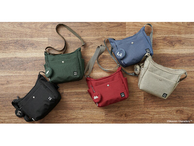 【ムーミン】機能美と大人の遊び心を纏う、新作ショルダーバッグが素敵な刺繍ポーチ付で登場。収まりの良さと、使い心地。細部に至るまでこだわりを詰め込んだ「新定番」が誕生しました！