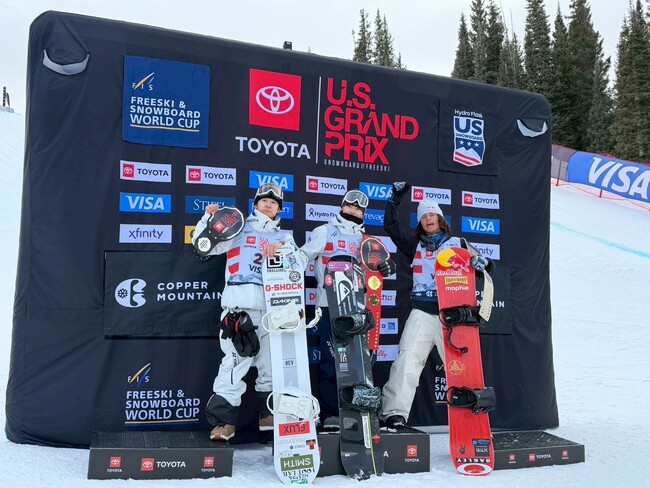 【国際スノーボード＆スケートボード専門学校】在校生・卒業生が世界の舞台で躍動！スノーボードW杯ハーフパイプ第２戦で優勝・準優勝の快挙