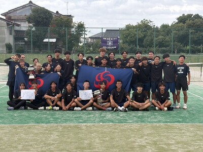 【新潟医療福祉大学】テニス部「北信越大学対抗テニス王座決定試合」で男女ともに優勝！