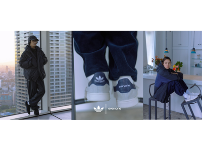 アディダス オリジナルスと everyone による初のコラボレーションを発表 ディレクター 三好 良のこだわりを細部まで宿したプロダクトを展開