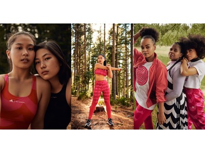 ADIDAS x MARIMEKKO　マリメッコの独創的で生き生きとしたプリント柄をスポーツウェアに採り入れた初の限定コレクションがデビュー