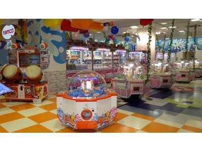 キッズ向け遊具が充実したアミューズメント施設 「namcoアリオ札幌店」 2018年7月25日（水）オープン