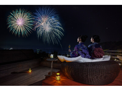【リゾナーレ熱海】1日1組限定で、プライベート空間から花火を贅沢に堪能する「絶景花火旅」プラン販売