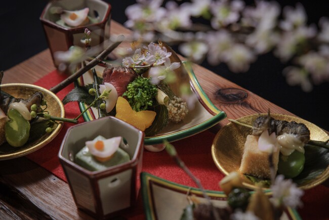 【星のや軽井沢】筍や蕗の薹、山女魚など、春の信州ならではの滋味を味わう「山の懐石」春限定メニュー提供