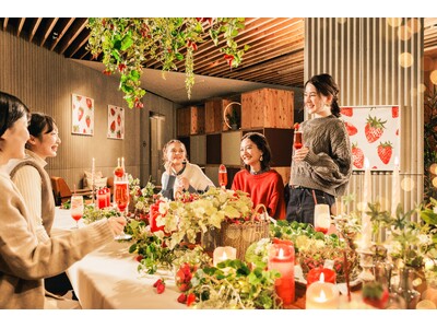 【BEB5土浦】茨城生まれのブランドいちご「いばらキッス」に甘くとろける夜。いちご尽くしの「BEB ストロベリーナイト」開催