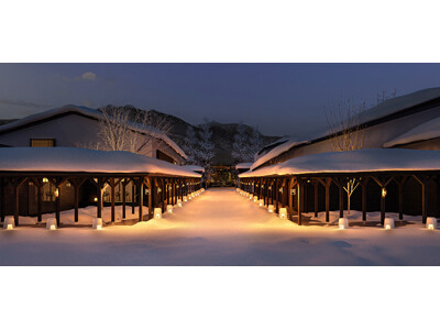 【界 アルプス】雪国のアーケード「雁木（がんぎ）」が幻想的な光の回廊に。信州の雪深い冬を灯す「雪国がんぎあかり」初開催