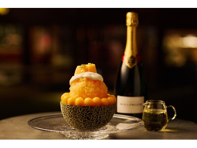 【リゾナーレトマム】ファーム星野の乳製品を使用した「赤肉メロンの贅沢かき氷」を今年も提供