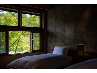 【星のや軽井沢】眠れない夏に、避暑地・軽井沢の緑陰と涼風で誘う至福の安眠「軽井沢 眠りの逗留 -夏-」提供