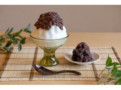 【界 秋保】地元で愛され続ける「さいち」の餡とコラボ、渓流美とともに味わう夏の贅「さいちのおはぎ氷」誕生