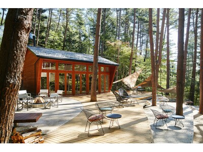 【星のや富士】森が輝く季節。夏に向け緑が潤い、鮮やかになる「初夏の森グランピング滞在」を提供開始