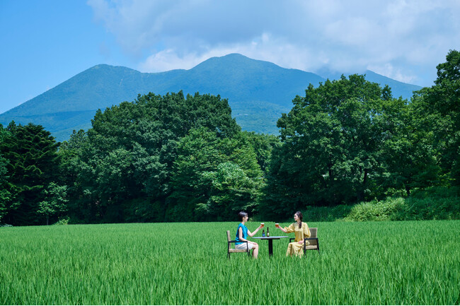 【リゾナーレ那須】広大な田んぼの中央で乾杯!クラフトビールと自家製ピク…