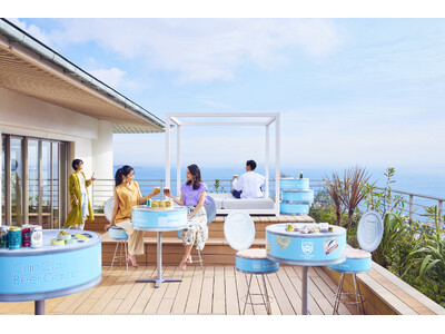 【星野リゾート　リゾナーレ熱海】「カン」カン照りのテラスで「缶」ビールと「缶」詰を味わう「カンカンビアガ...