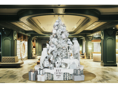 【OMO7旭川 by 星野リゾート】館内でも純白の雪化粧を楽しめるクリスマスイベント「雪降る街のホワイト...