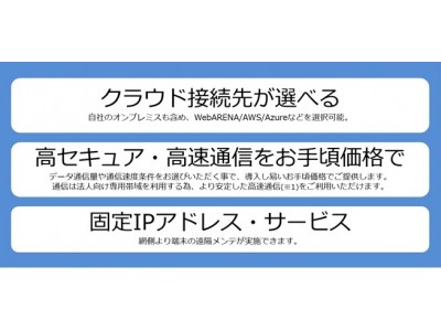 法人向け『NTCモバイルサービス』に新たな閉域網接続を実現！「NTCセキュアモバイルサービス」提供開始