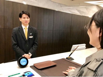 大阪府初!「AIスピーカー」と「チャットボット」によるITサービスを大阪の「天王寺都ホテル」にて、実証実験開始