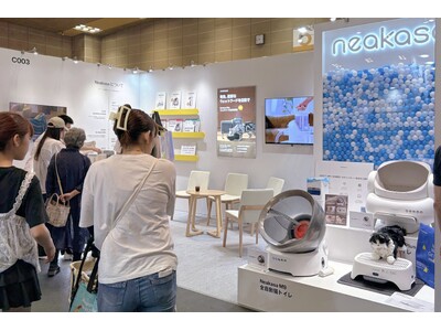 Neakasa、「インターペット大阪2026」出展レポート｜新型全自動猫トイレとウェットフード自動給餌器を初披露