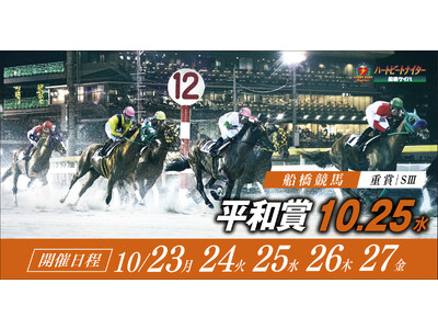 船橋ケイバ 第７回開催〔１０月２３日（月）～１０月２７日（金）〕今開催はハロウィン限定のイベントが盛りだ...